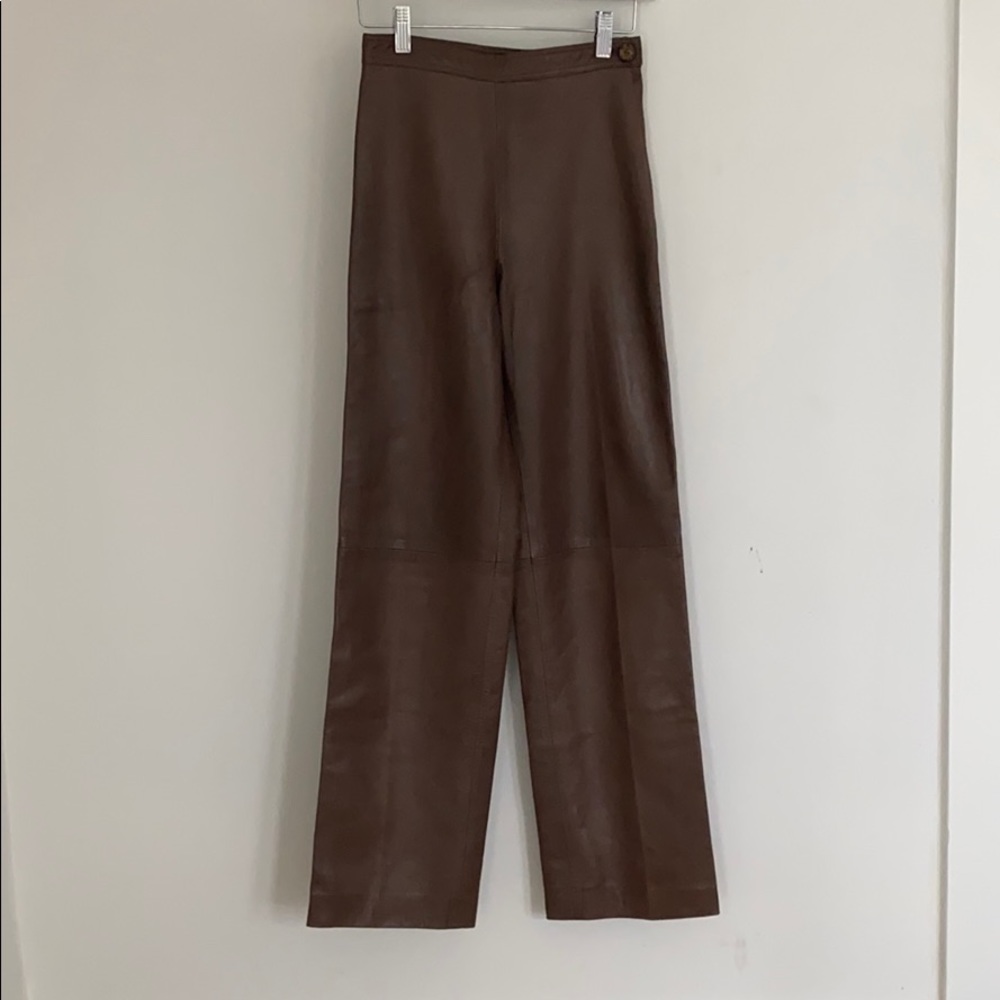 Loewe lambskin pants
